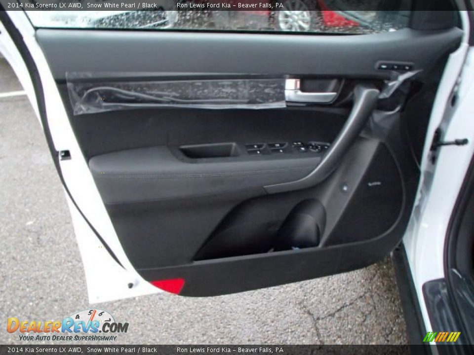 2014 Kia Sorento LX AWD Snow White Pearl / Black Photo #12