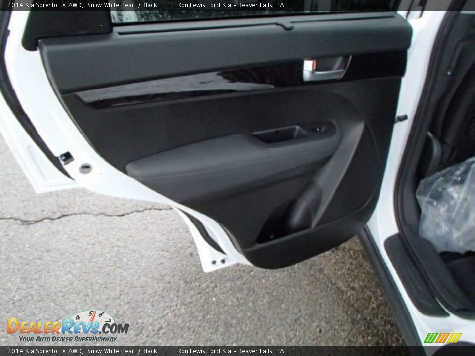 2014 Kia Sorento LX AWD Snow White Pearl / Black Photo #14