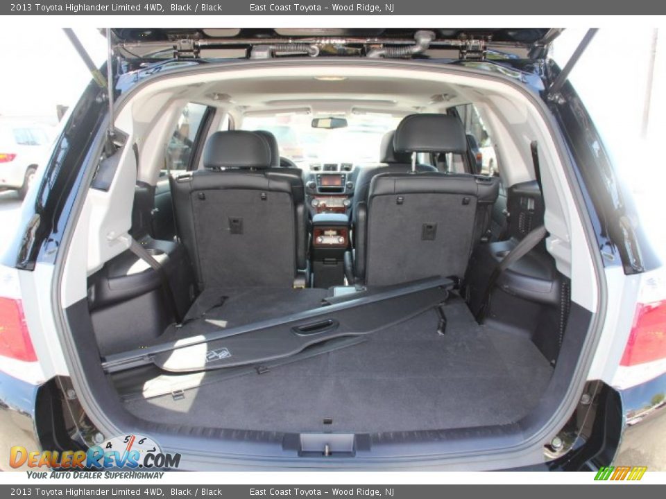 2013 Toyota Highlander Limited 4WD Black / Black Photo #13