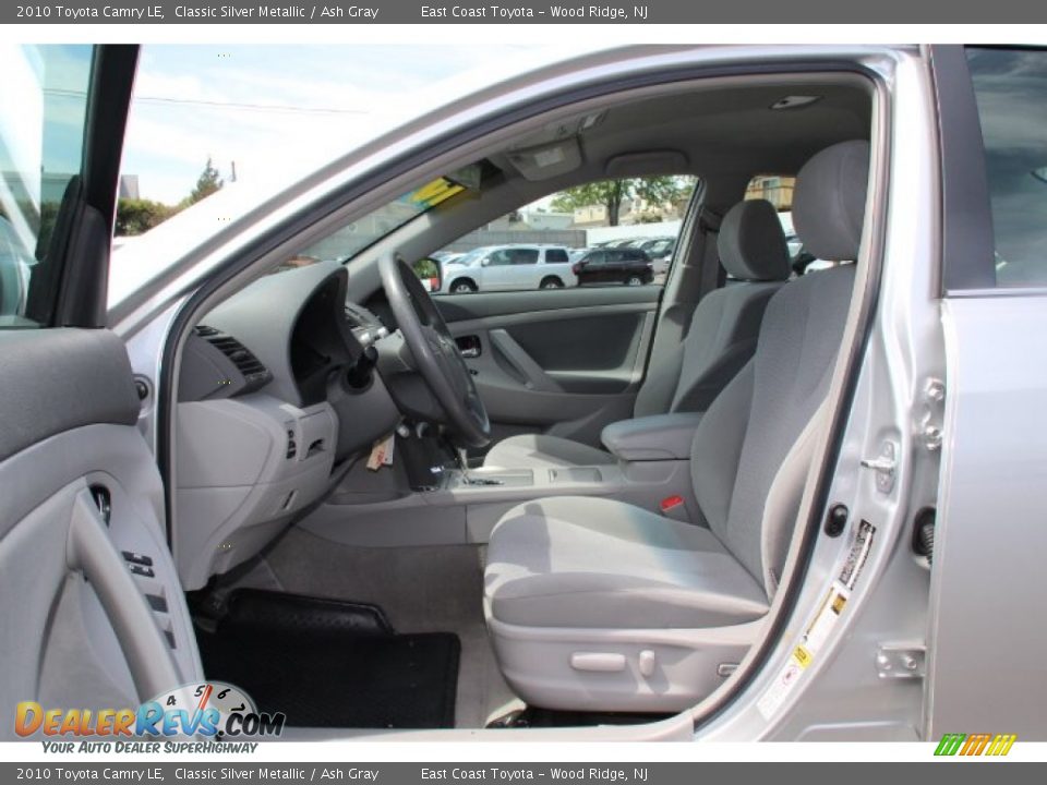 2010 Toyota Camry LE Classic Silver Metallic / Ash Gray Photo #7