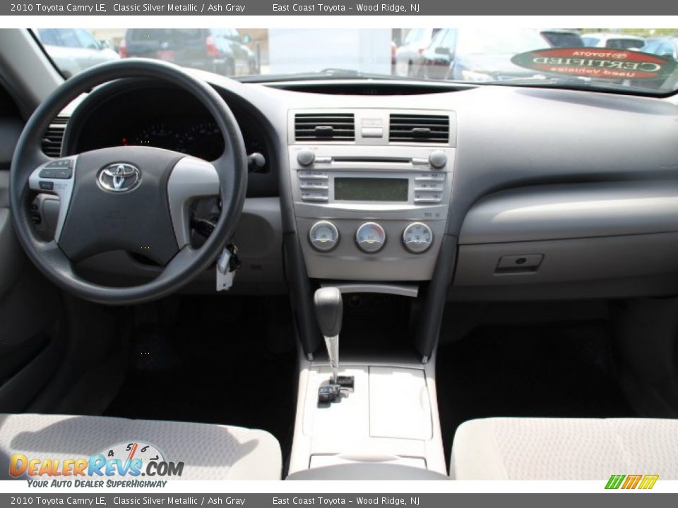 2010 Toyota Camry LE Classic Silver Metallic / Ash Gray Photo #9