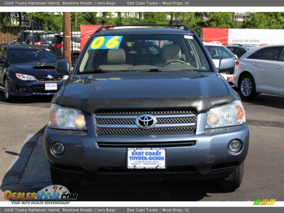 2006 Toyota Highlander Hybrid Bluestone Metallic / Ivory Beige Photo #2
