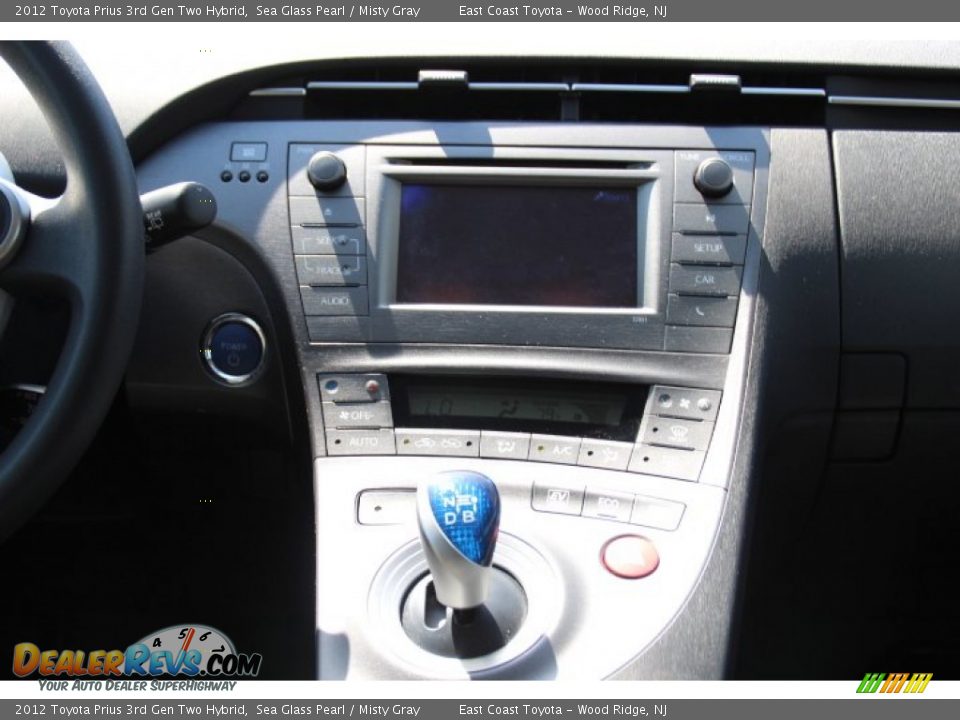 2012 Toyota Prius 3rd Gen Two Hybrid Sea Glass Pearl / Misty Gray Photo #10