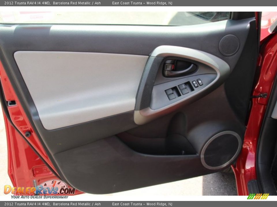 2012 Toyota RAV4 I4 4WD Barcelona Red Metallic / Ash Photo #6