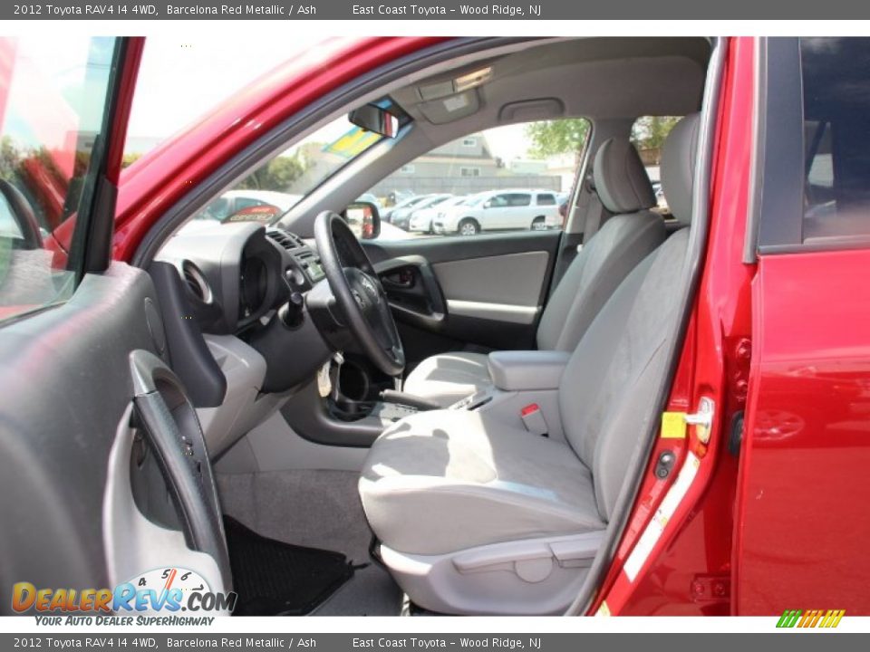 2012 Toyota RAV4 I4 4WD Barcelona Red Metallic / Ash Photo #7