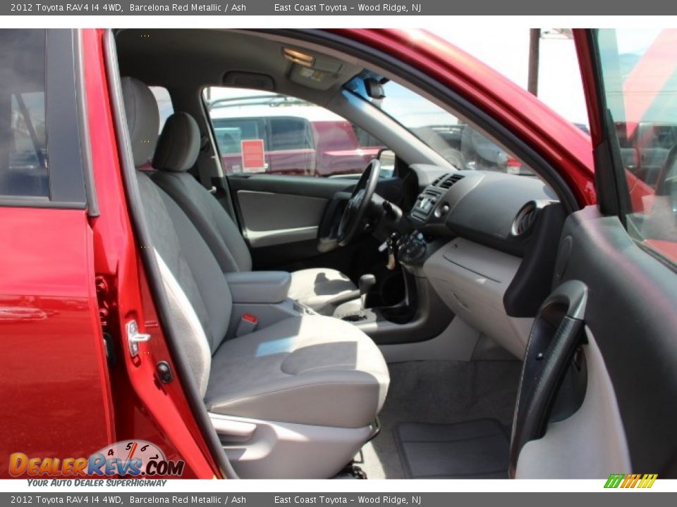 2012 Toyota RAV4 I4 4WD Barcelona Red Metallic / Ash Photo #8