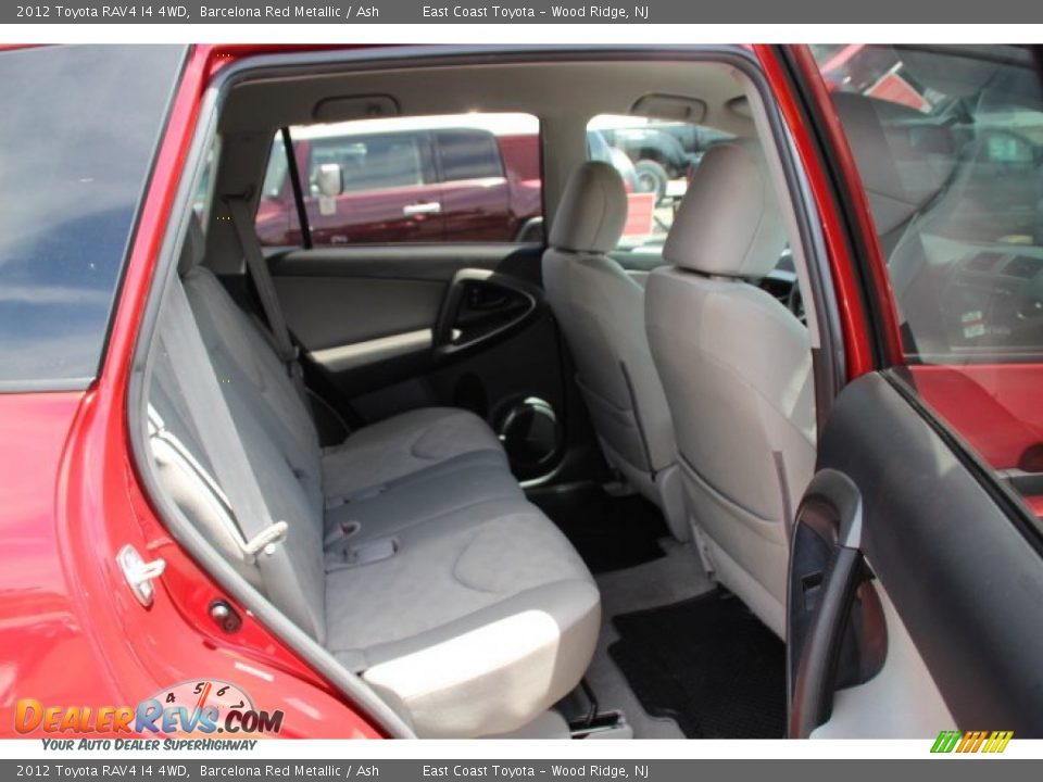 2012 Toyota RAV4 I4 4WD Barcelona Red Metallic / Ash Photo #11