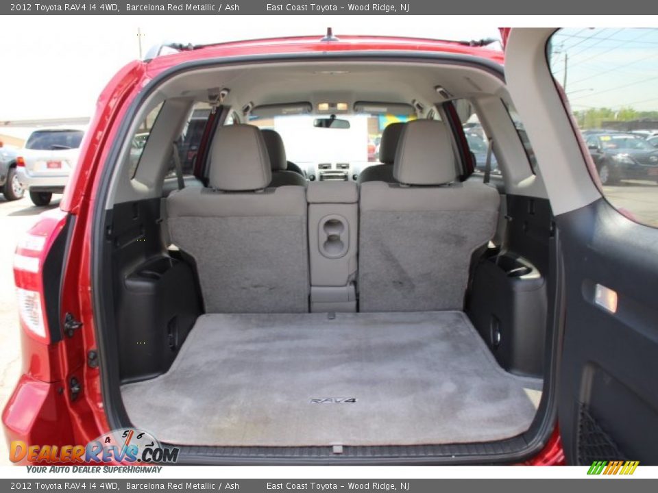 2012 Toyota RAV4 I4 4WD Barcelona Red Metallic / Ash Photo #13