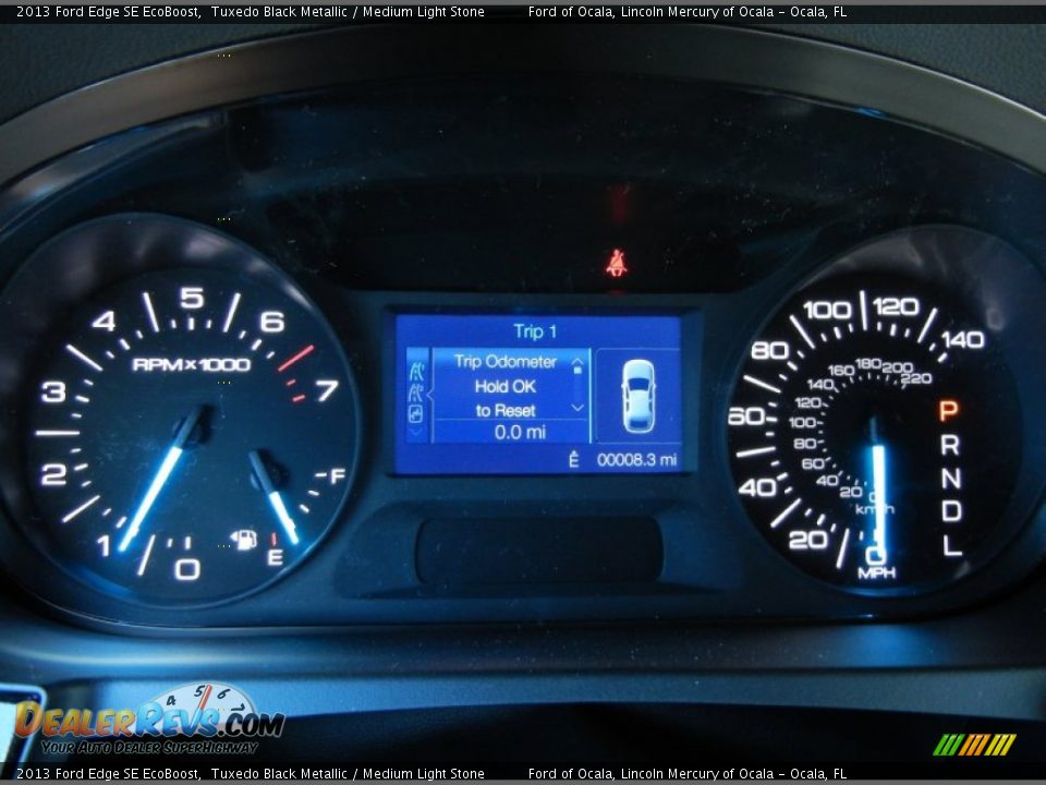 2013 Ford Edge SE EcoBoost Gauges Photo #9