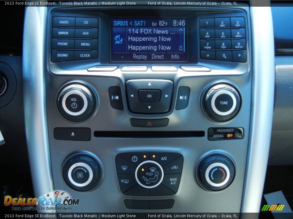 Controls of 2013 Ford Edge SE EcoBoost Photo #10