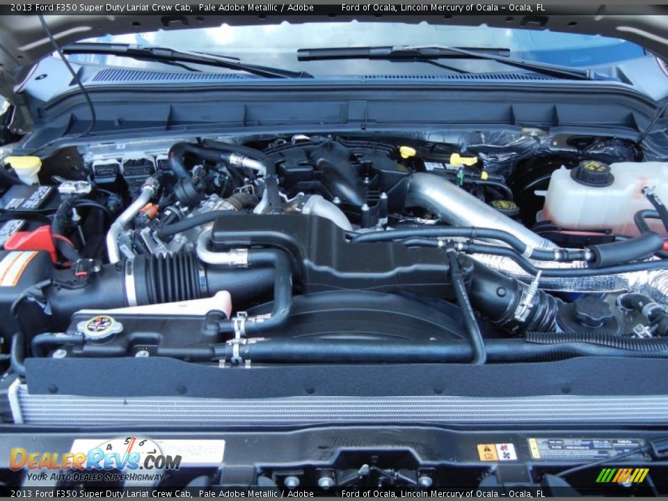 2013 Ford F350 Super Duty Lariat Crew Cab 6.7 Liter OHV 32-Valve B20 Power Stroke Turbo-Diesel V8 Engine Photo #12