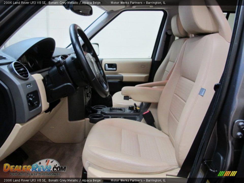 Alpaca Beige Interior - 2006 Land Rover LR3 V8 SE Photo #14