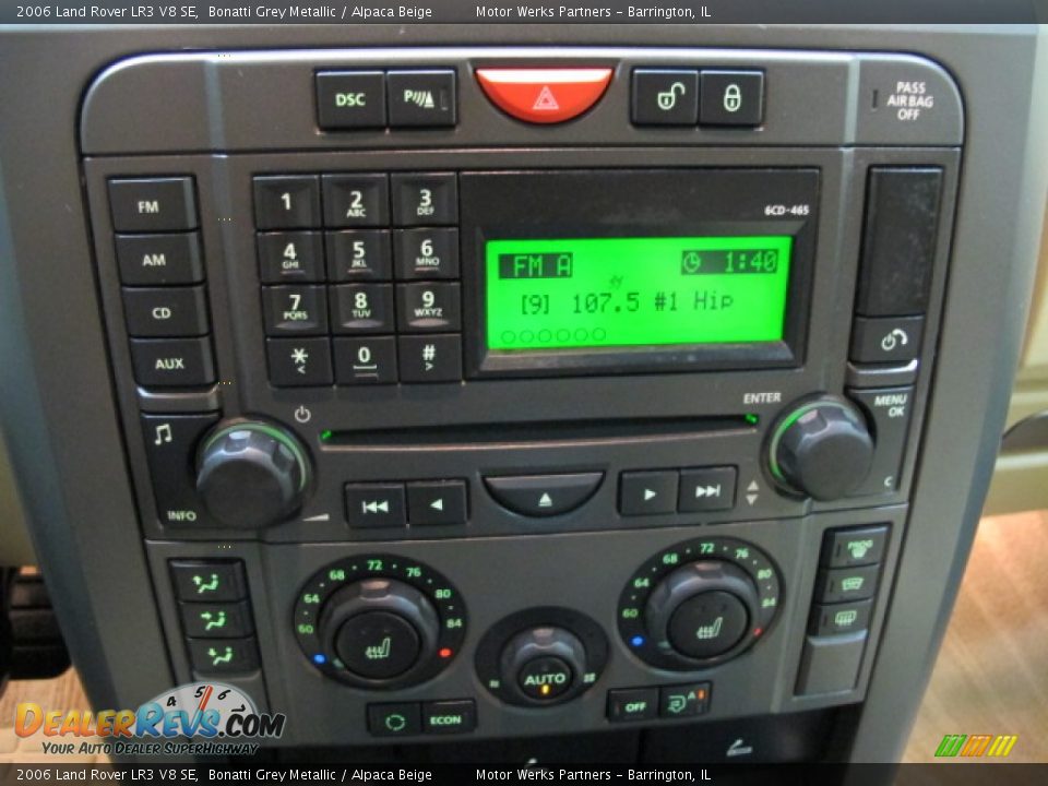 2006 Land Rover LR3 V8 SE Bonatti Grey Metallic / Alpaca Beige Photo #26