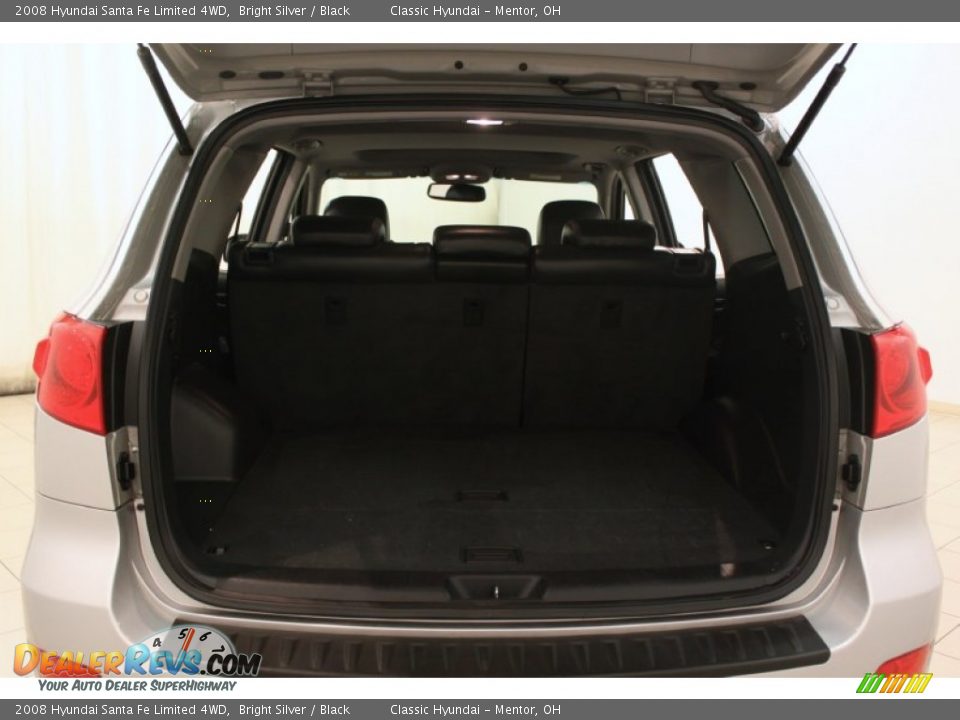 2008 Hyundai Santa Fe Limited 4WD Bright Silver / Black Photo #13