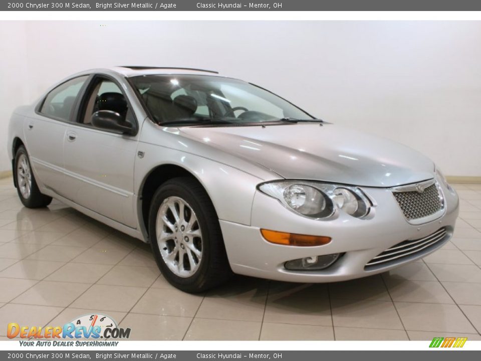 2000 Chrysler 300 M Sedan Bright Silver Metallic / Agate Photo #1