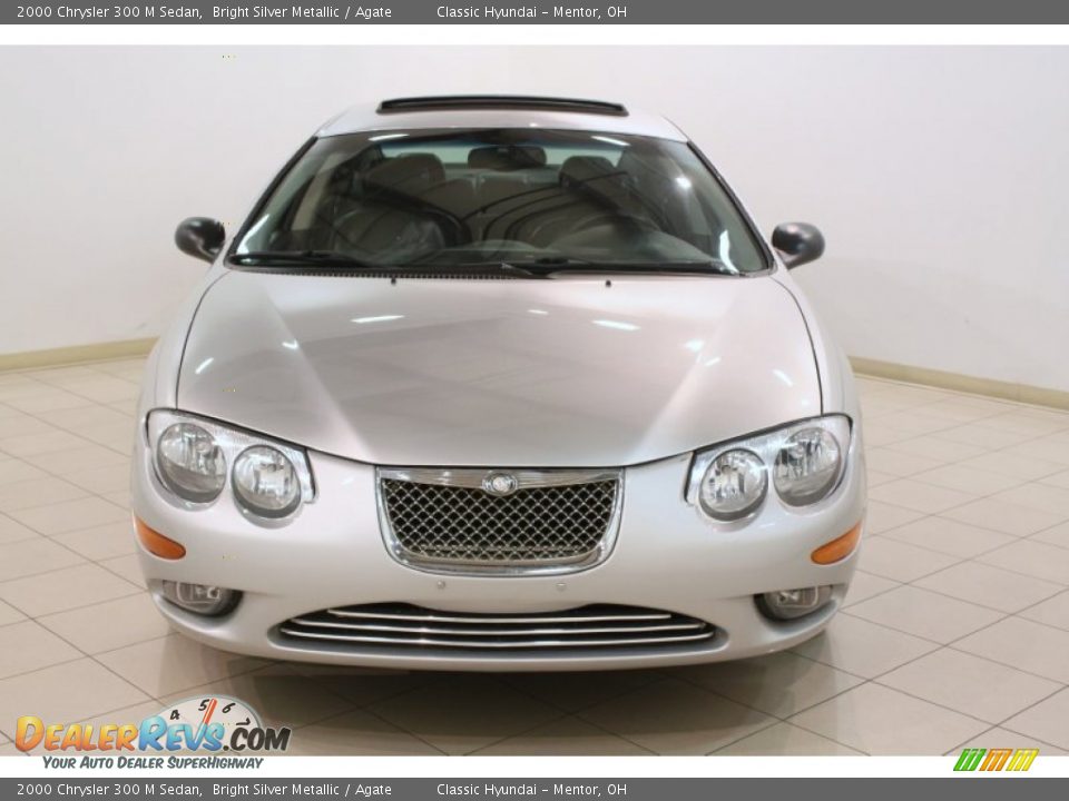 2000 Chrysler 300 M Sedan Bright Silver Metallic / Agate Photo #2