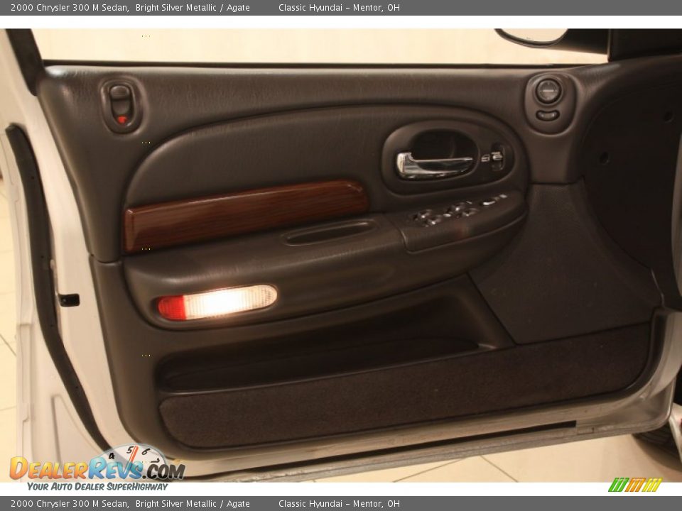 2000 Chrysler 300 M Sedan Bright Silver Metallic / Agate Photo #4