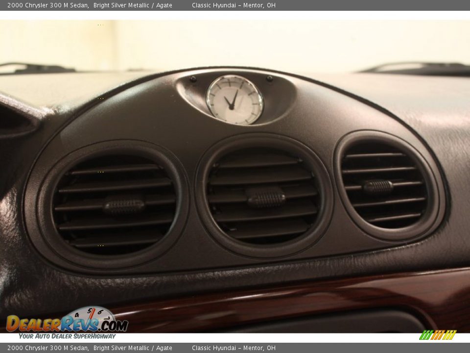 2000 Chrysler 300 M Sedan Bright Silver Metallic / Agate Photo #10