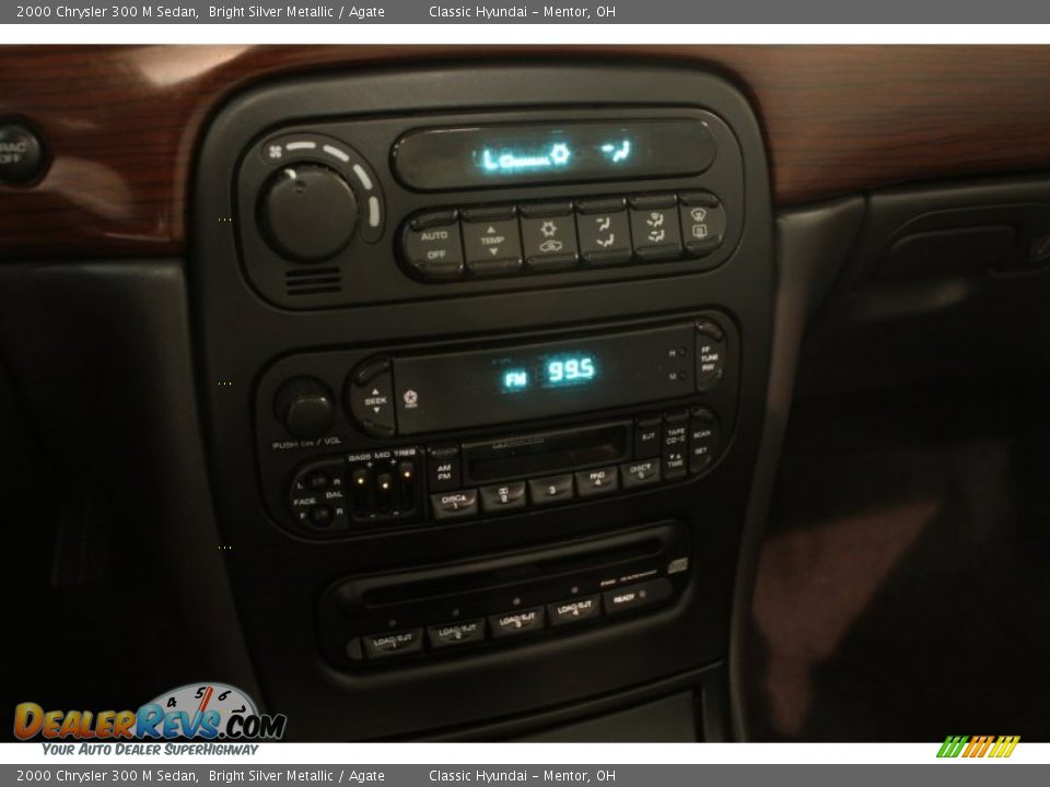 2000 Chrysler 300 M Sedan Bright Silver Metallic / Agate Photo #11