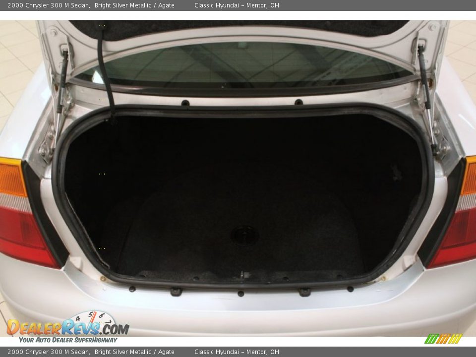 2000 Chrysler 300 M Sedan Bright Silver Metallic / Agate Photo #16