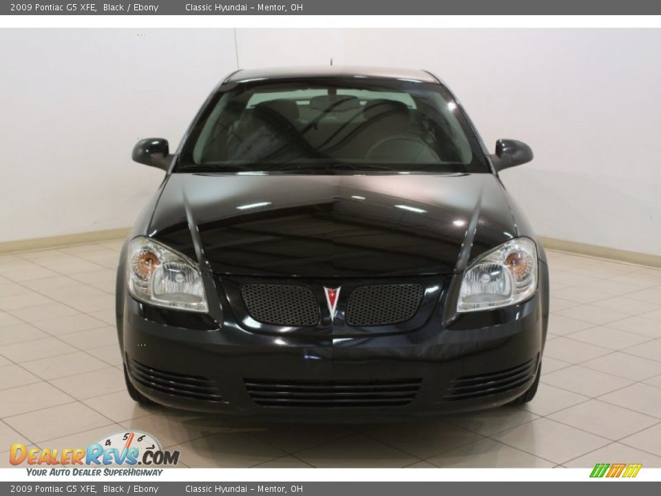 2009 Pontiac G5 XFE Black / Ebony Photo #2