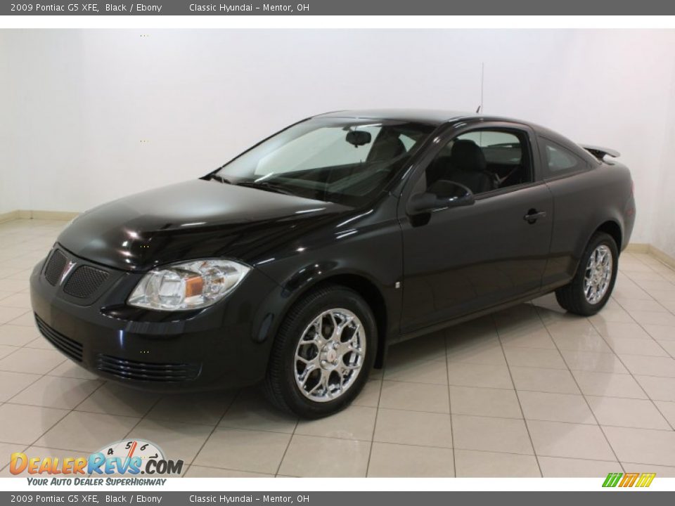 2009 Pontiac G5 XFE Black / Ebony Photo #3