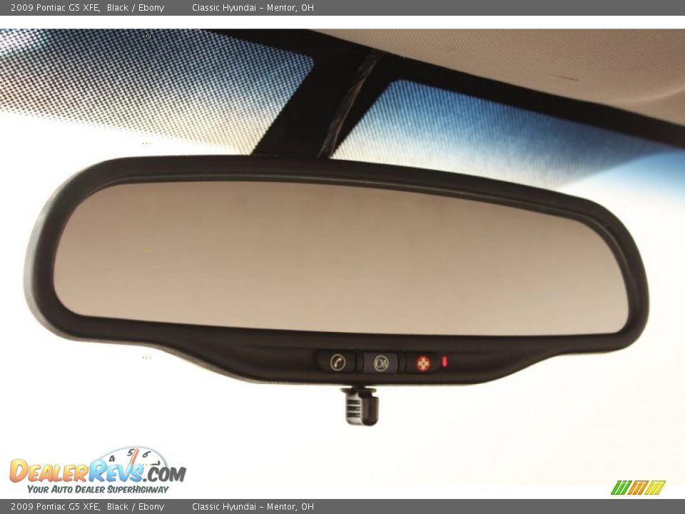 2009 Pontiac G5 XFE Black / Ebony Photo #9