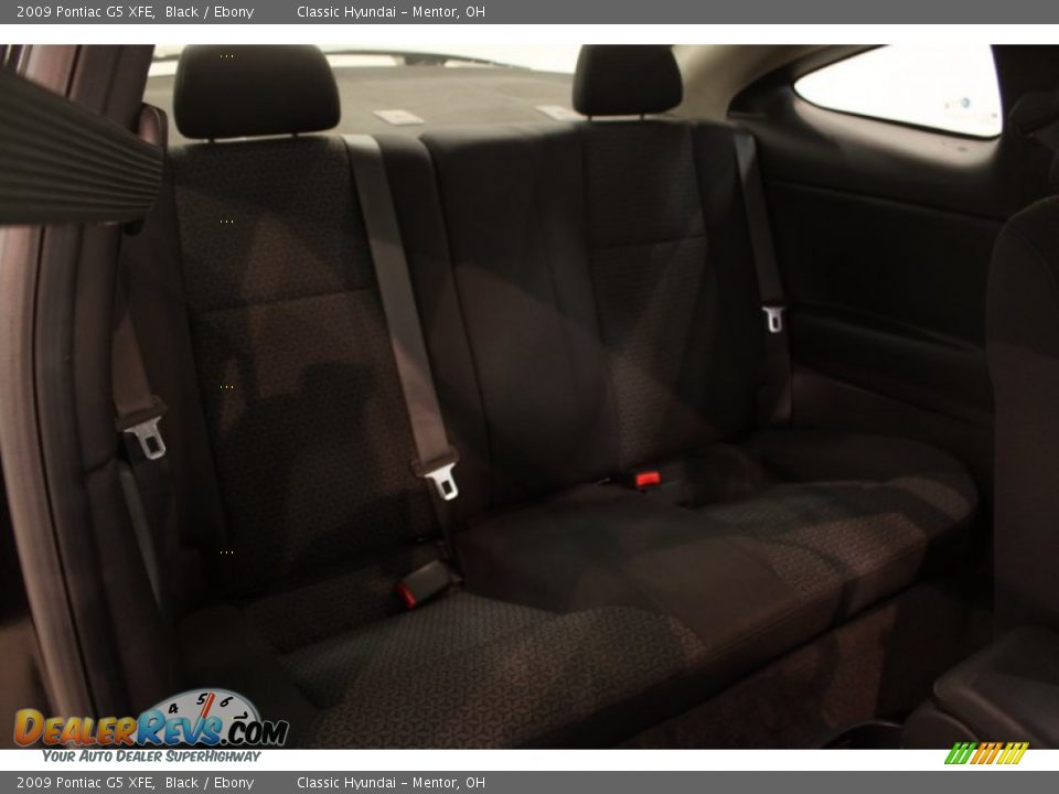2009 Pontiac G5 XFE Black / Ebony Photo #12
