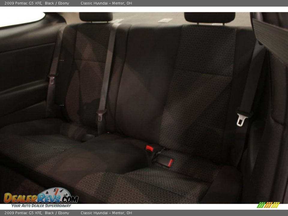 2009 Pontiac G5 XFE Black / Ebony Photo #13