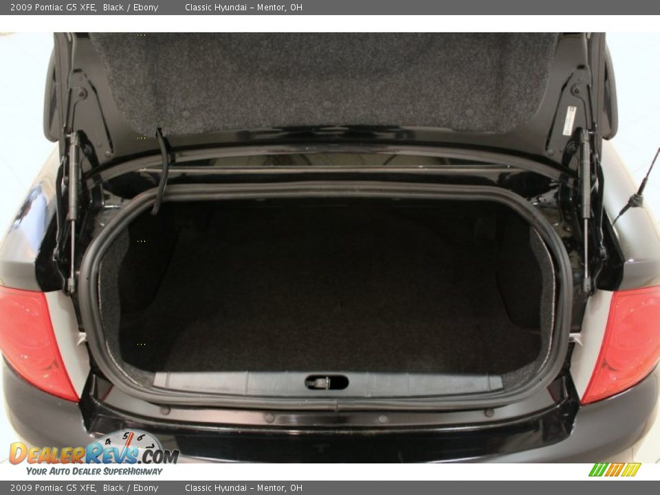 2009 Pontiac G5 XFE Black / Ebony Photo #14