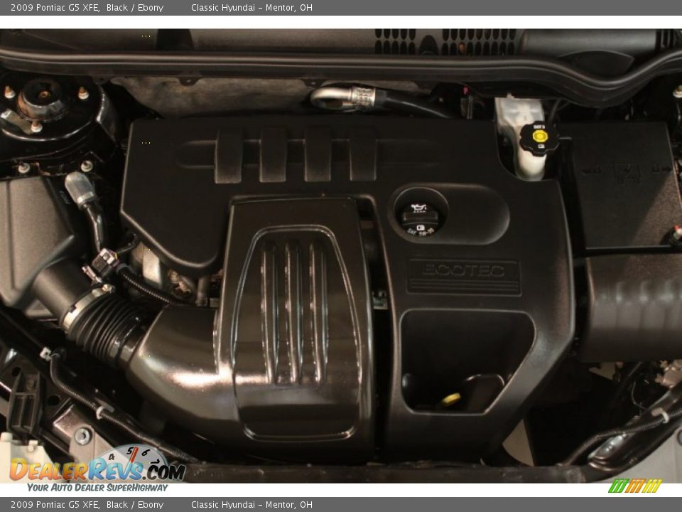 2009 Pontiac G5 XFE Black / Ebony Photo #15