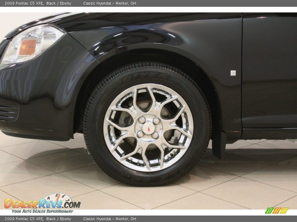 2009 Pontiac G5 XFE Black / Ebony Photo #16