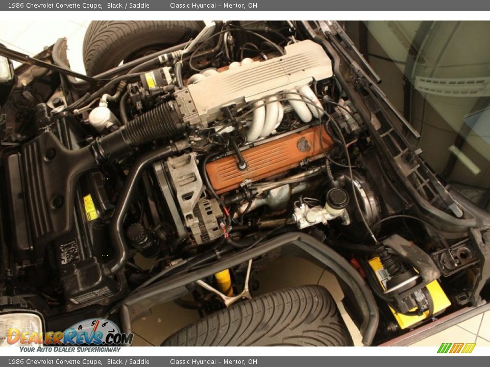 1986 Chevrolet Corvette Coupe 5.7 Liter TPI OHV 16-Valve V8 Engine Photo #22