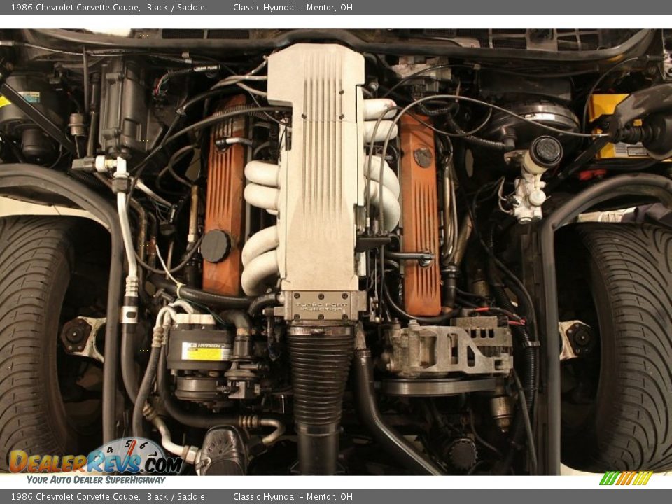 1986 Chevrolet Corvette Coupe 5.7 Liter TPI OHV 16-Valve V8 Engine Photo #23