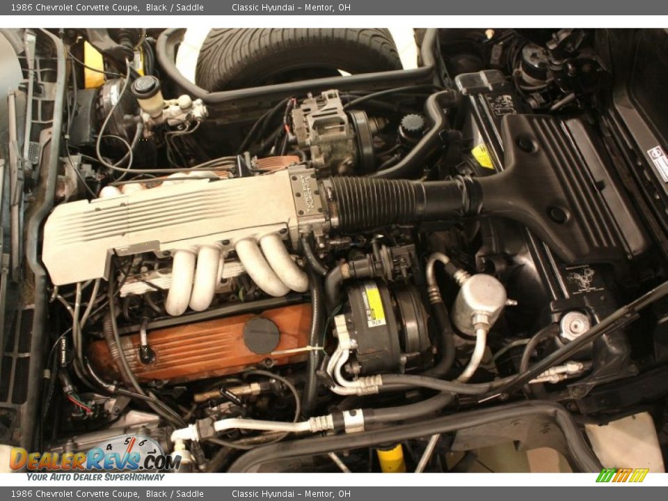 1986 Chevrolet Corvette Coupe 5.7 Liter TPI OHV 16-Valve V8 Engine Photo #24