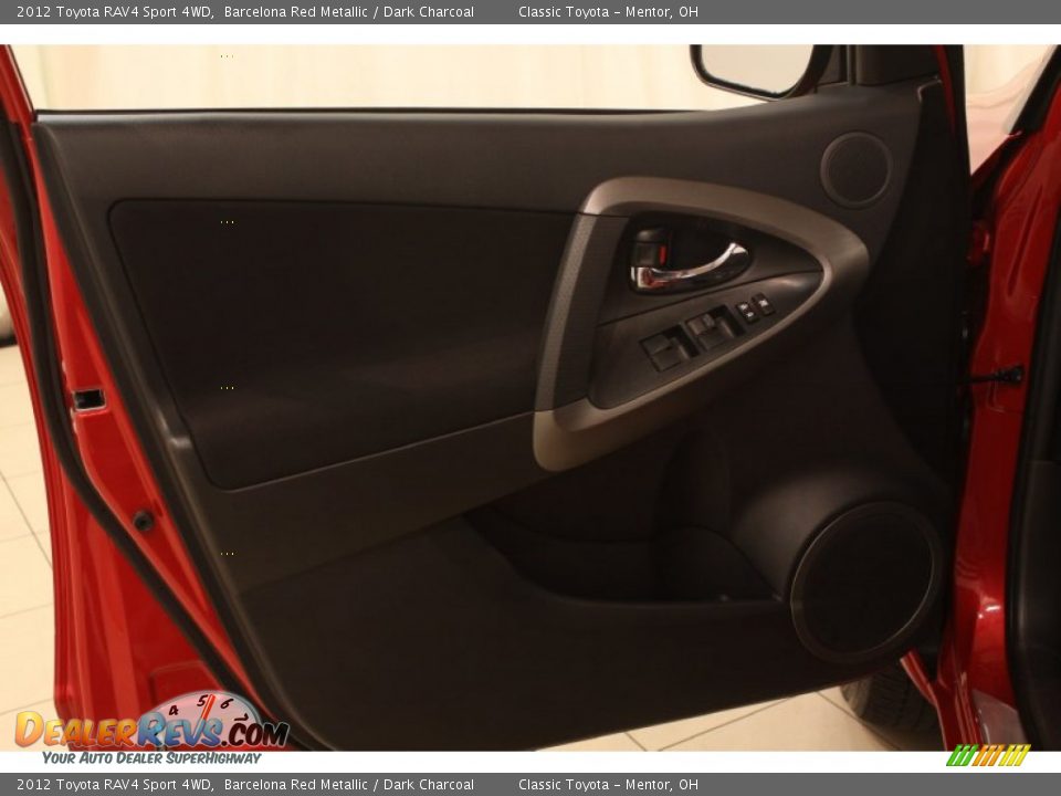 2012 Toyota RAV4 Sport 4WD Barcelona Red Metallic / Dark Charcoal Photo #4