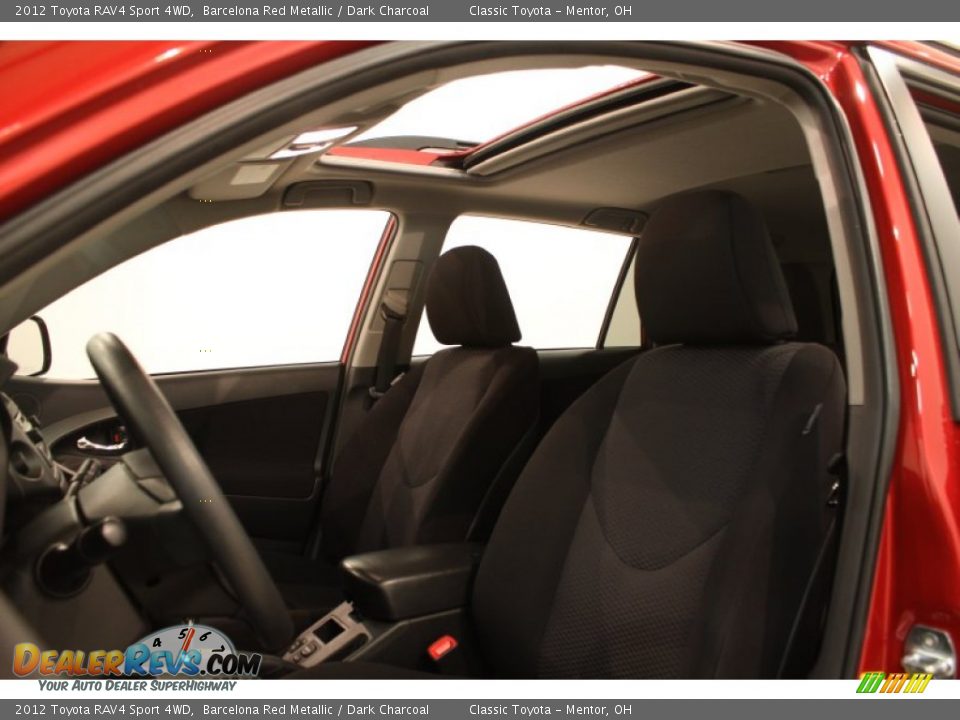 2012 Toyota RAV4 Sport 4WD Barcelona Red Metallic / Dark Charcoal Photo #6