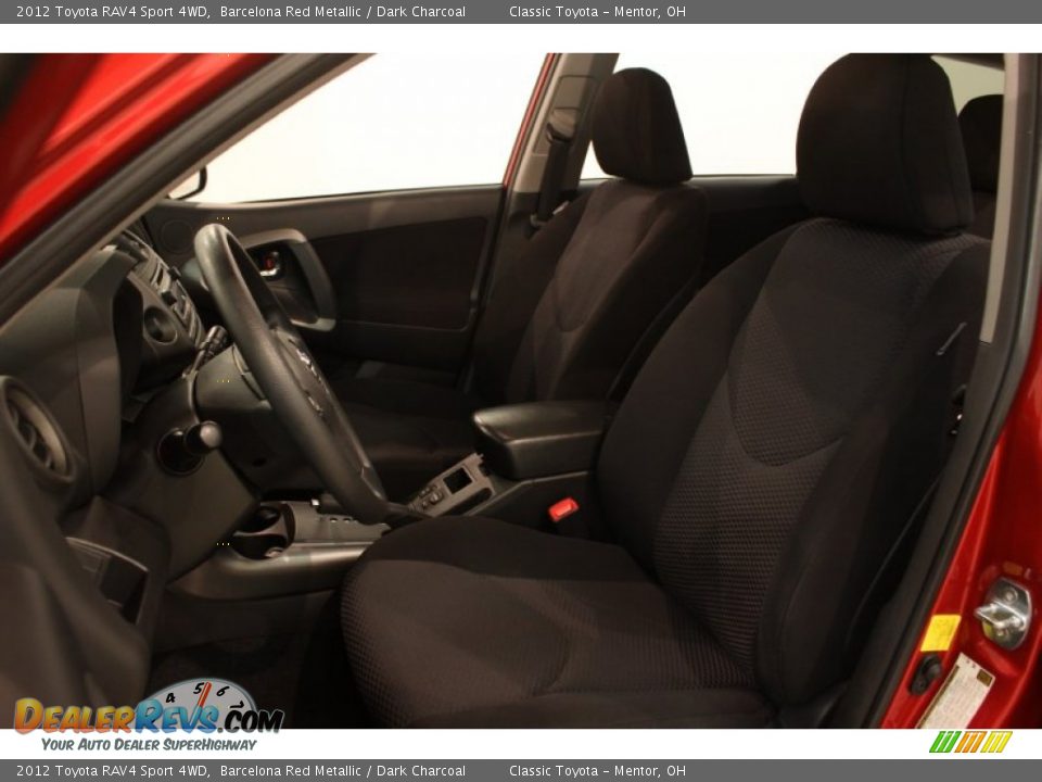 2012 Toyota RAV4 Sport 4WD Barcelona Red Metallic / Dark Charcoal Photo #7