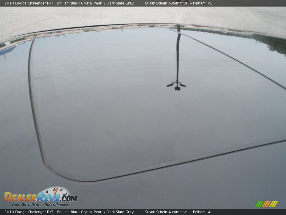 2010 Dodge Challenger R/T Brilliant Black Crystal Pearl / Dark Slate Gray Photo #3