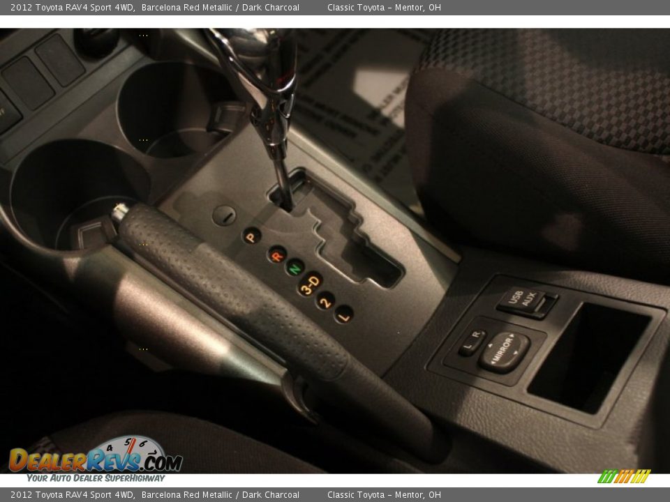 2012 Toyota RAV4 Sport 4WD Barcelona Red Metallic / Dark Charcoal Photo #11