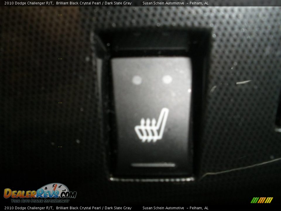 2010 Dodge Challenger R/T Brilliant Black Crystal Pearl / Dark Slate Gray Photo #7