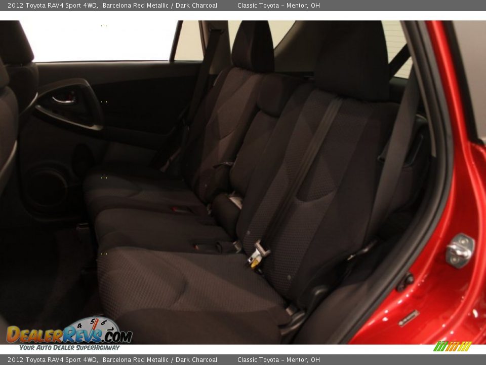 2012 Toyota RAV4 Sport 4WD Barcelona Red Metallic / Dark Charcoal Photo #14