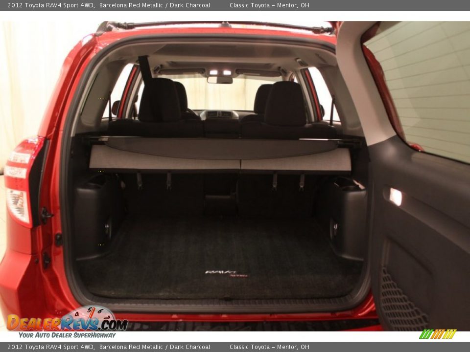 2012 Toyota RAV4 Sport 4WD Barcelona Red Metallic / Dark Charcoal Photo #15