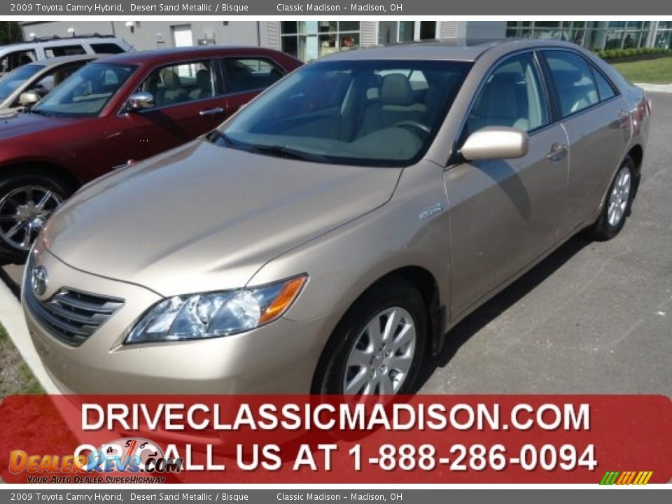 2009 Toyota Camry Hybrid Desert Sand Metallic / Bisque Photo #1