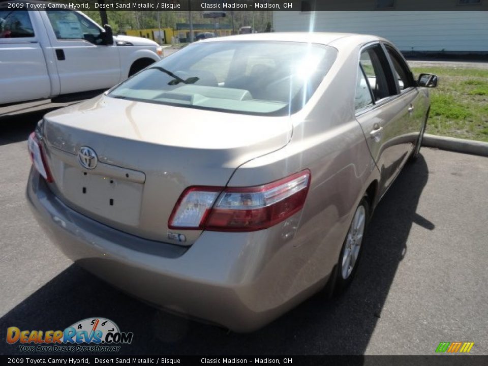 2009 Toyota Camry Hybrid Desert Sand Metallic / Bisque Photo #2