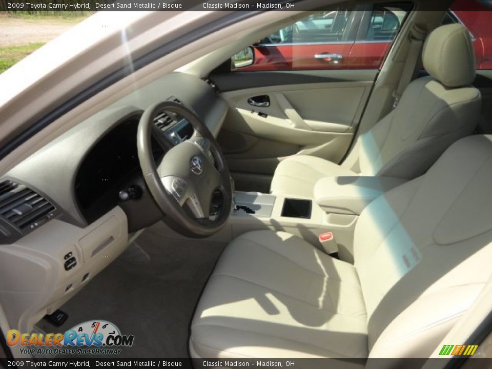 2009 Toyota Camry Hybrid Desert Sand Metallic / Bisque Photo #4