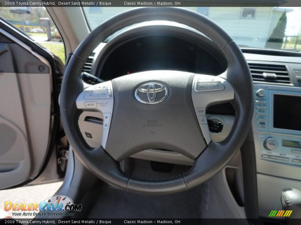 2009 Toyota Camry Hybrid Desert Sand Metallic / Bisque Photo #7