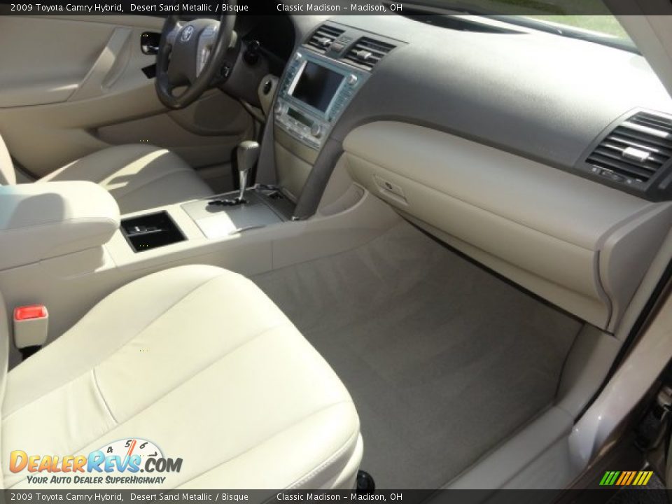 2009 Toyota Camry Hybrid Desert Sand Metallic / Bisque Photo #14