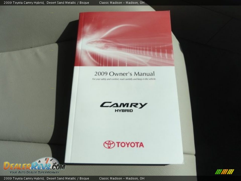 2009 Toyota Camry Hybrid Desert Sand Metallic / Bisque Photo #15