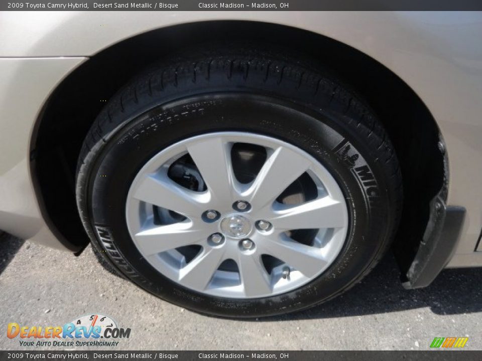 2009 Toyota Camry Hybrid Desert Sand Metallic / Bisque Photo #16